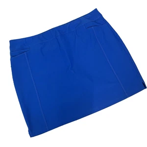 Adidas Skirt Skort size Extra Large Royal Blue Stretch Modest Sports Fitness - Picture 1 of 11