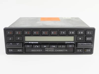 Vintage Autoradio Becker Mexico Cassette Electronic 753 - Bild 1 von 4