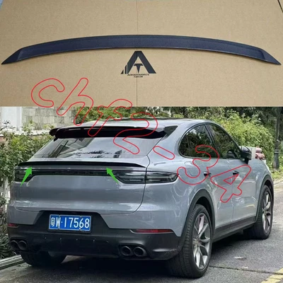 For Porsche Cayenne Coupe 2019-2026 upgrade Turbo GT Carbon Rear Tail Trunk Wing - Image 1 of 4