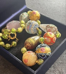 Murano glass Venetian glass Necklace Italy - Picture 1 of 8