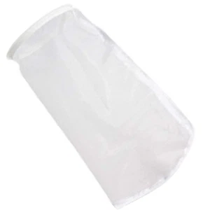 Calcetines de filtro de malla de nailon 100 micras 7 pulgadas anillo agua líquido bolsas por 32... - Imagen 1 de 4