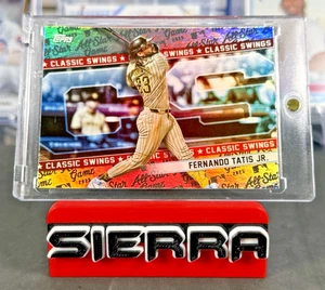 2025 Topps All-Star Game - Classic Swings Rainbow Foil #CS-3 Fernando Tatis Jr. - Picture 1 of 3