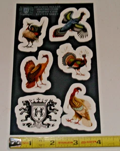 Tyler Childers "Hickman Holler Hunting Club Trophy Case" Promo Sticker Sheet - Picture 1 of 3