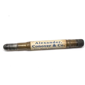 Alexander Conover Stock Yards • Superior St Chicago • Advertising Bullet Pencil - Picture 1 of 2