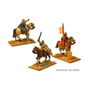 Crusader Mini Dark Age Norman Mini 28m  Unarmoured Norman Cavalry Comm Pack New - Picture 1 of 1