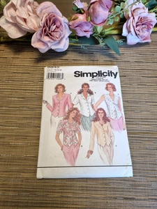 Simplicity 8845 Sewing Pattern Blouse Tops Size US 12 to 16 Vintage BEE - Picture 1 of 4