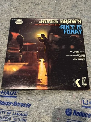 Vintage James Brown Vinyl LP Ain't It Funky King KS 1092 Promo Stereo Funk 1970 - Image 1 of 4
