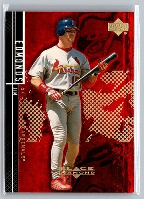 Upper Deck Black Diamond 2000 edición novato #54 Jim Edmonds Foto 1 de 2
