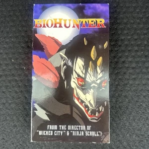 Biohunter VHS Manga 1997 English dubbed - Picture 1 of 4