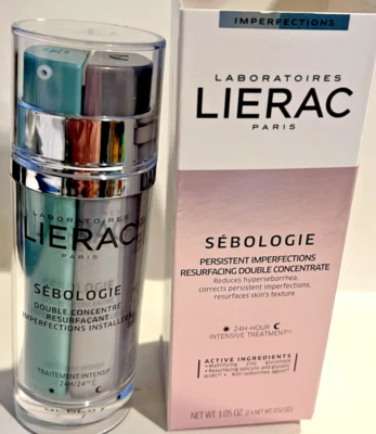 Doble concentrado rejuvenecimiento de imperfecciones persistentes Lierac Sebologie 30 ml Foto 1 de 3