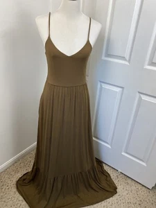 Anthropologie Medium Maxikleid Bohemian Beachy Taschen - Bild 1 von 14