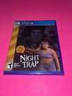 Night Trap Playstation 4 PS4 Limited Run Games #74 -BRAND NEW- 32x Artwork.