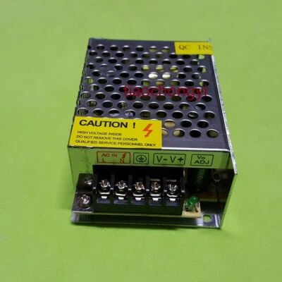 24W AC100V-220V DC 12V 2A Adjust Universal Regulated Switching Power Supply - Image 1 of 4
