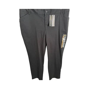 Pantaloni LEE Relaxed Fit gamba dritta vita media 20W più neri facili da lavare e indossare - Foto 1 di 14