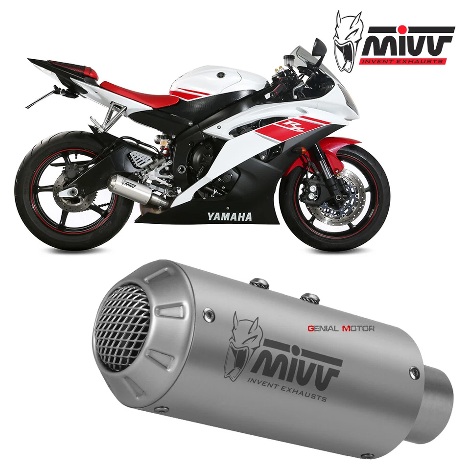 MIVV Auspuff Hom Mk3 Yamaha YZF 600 R6 2016 16