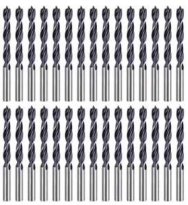 Juego de brocas de madera Brad Point 1/8"" -1/2"" perforación de madera dura madera blanda - Imagen 1 de 18