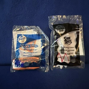 McDonald's Hot Wheels Prototipo H-24 Arancione & SPEED RACER MACH 6 -Happy Meal 2009 - Foto 1 di 6