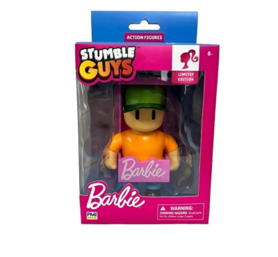 Barbie BARBIE FAN GUY Mr. Stumble Guys EDICIÓN LIMITADA 4" Figura 2024 NUEVO SELLADO Foto 1 de 4
