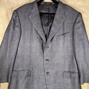 Rara giacca tuta vintage Ermenegildo Zegna lana e seta uomo 58R (48R US) grigia - Foto 1 di 11