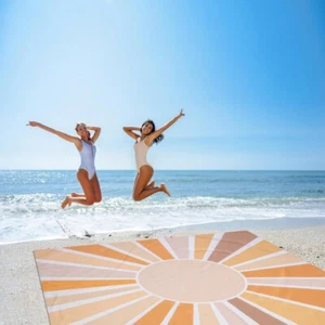 Beach Blanket – Waterproof, Sandproof, 10' X 9' Extra Large Mat for 2-8 Adults - Picture 1 of 5