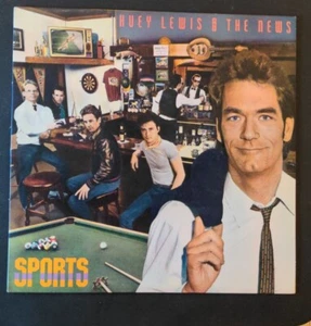 Sports LP Record Vinyl Huey Lewis And The News Chrysalis 41412 - Imagen 1 de 10