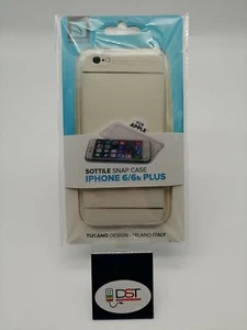 Cover TUCANO per Apple iPhone 6/6S Plus SOTTILE SNAP CASE Trasparente - Foto 1 di 3