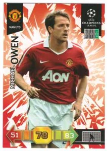 165 Michael Owen - UEFA Champions League 2010/2011 - Adrenalyn XL (9) - Picture 1 of 2