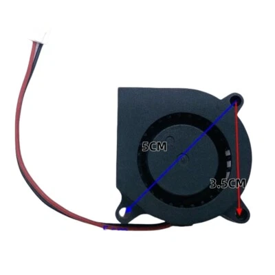 4020 Turbo Blower Fan 24V KT-DCSM-4020 Ultra-Quiet Mini Centrifugal Fan - Image 1 of 4