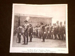 Torino nel 1930 Festa del 92° Fanteria Umberto di Savoia - Picture 1 of 1