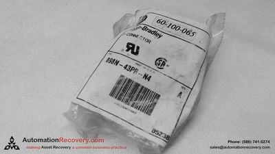 ALLEN BRADLEY 898N-43PB-N4  SERIES A,  TRUNK T-CONNECTOR, NEW #118009 - Image 1 of 4