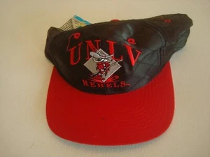 UNLV RUNNIN REBELS SIGS 80S SCRIPT 90S SNAPBACK GOLF HAT CAP VINTAGE EE3 - Picture 1 of 5