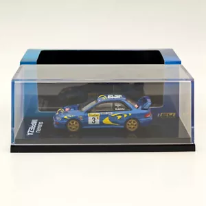 1/64 Hobby Japan SUBARU IMPREZA WRC 1997 #3 MONTE-CARLO Blue Diecast Models Car - Bild 1 von 8