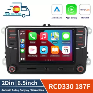 NONAME RCD330 187F Plus Carplay Radio de Coche Estéreo Android Auto Para VW Golf - Imagen 1 de 9