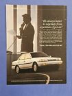 Toyota Camry V6 Car 1990 Vintage Print Ad Original