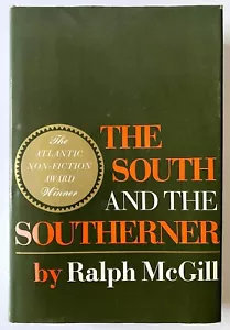 Der Süden und der Süden von Ralph McGill - Vintage 1963 Hardcover mit DJ - Bild 1 von 6