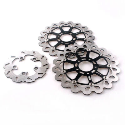 Front Rear Brake Disc Rotor Fit Suzuki TL1000R GSXR 600 GSXR 750 TL1000S 1997-03 Foto 1 de 4