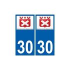 30 Saint-André-de-Majencoules logo autocollant plaque stickers ville - Angles : 