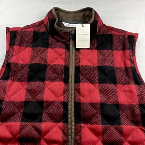 Peter Millar Crown Diamond Shetland Wolle gesteppt winddicht Weste Jacke $ 278 LRG - Bild 1 von 10