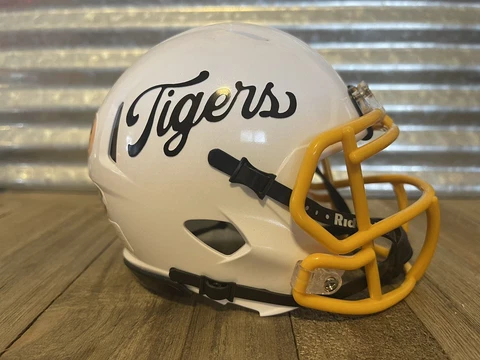 Custom Missouri TIgers (2022 vs South Carolins) Speed Mini Helmet Cover