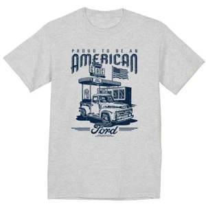 T-shirt uomo Ford Trucks maglietta grafica classica auto show attrezzatura papà regali auto ragazzo - Foto 1 di 3