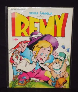 LIBRO TELEFUMETTO REMY N°6 SENZA FAMIGLIA MALOT EPIERRE 1979 FUMETTO - Imagen 1 de 1