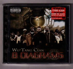 CD+BONUS DVD (SEALED) WU-THANG CLAN 8 DIAGRAMS - Imagen 1 de 2