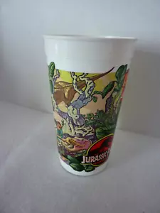 Jurassic Park McDonald's Collector Cup JP6 Brachiosaur Coca Cola 1992 plástico - Imagen 1 de 4