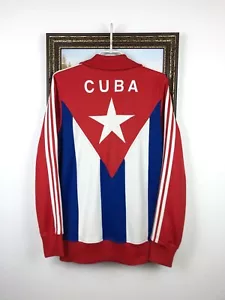 Seltene Adidas Originals Kuba Fußball Jacke Fußball Track Top National Herren Größe S - Bild 1 von 18