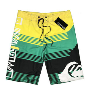 Beach Shorts Men Trunk Summer Short Pants Print Breathable Quick Dry Swim Shorts