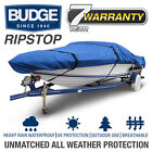 Budge 600 Denier Waterproof Boat Cover | Fits Center Console V-hull | 5 Sizes