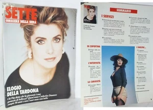 SETTE (CORRIERE DELLA SERA) N. 15 - 1993 - CATHERINE DENEUVE - VALERIA MARINI - Picture 1 of 4