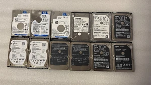 LOT OF 12 1TB Assorted Model 5400RPM 2.5" HARD DRIVE TESTED - Picture 1 of 2