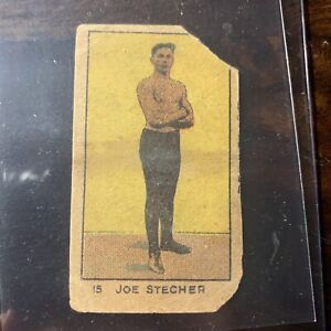 Vintage Strip Card #15 Joe Stecher Boxing