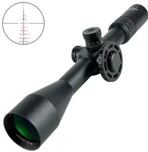 Lunette de tir 5-25x50 FFP pour calibre jusqu'à .308 avec colliers aux choix - Imagen 1 de 8